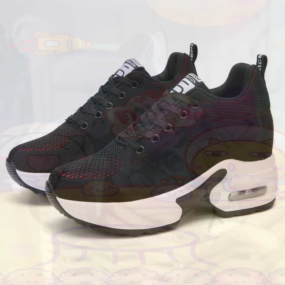 Office Tech Wear - Czerwony Rozmiar 36 Buty Kobieta Tenis