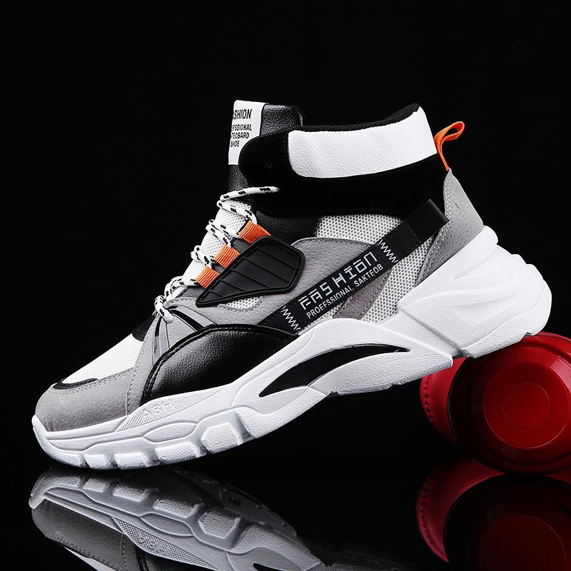 Office Tech Wear - Hightop letnie męskie buty sportowe męskie