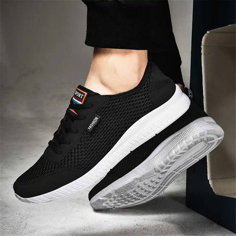 Tech Office Wear Women - 35-46 Oddychające jasnoniebieskie trampki Męskie deskorolki