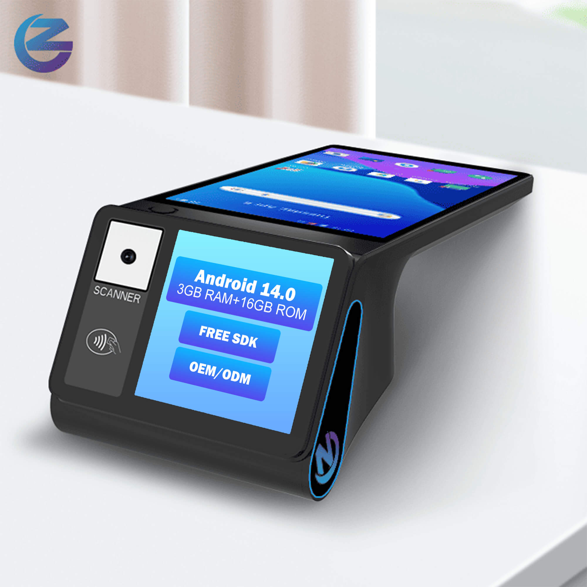Android 14.0 Dwu-ekranowy 8-ca – Pos Terminal Android recenzja i cena