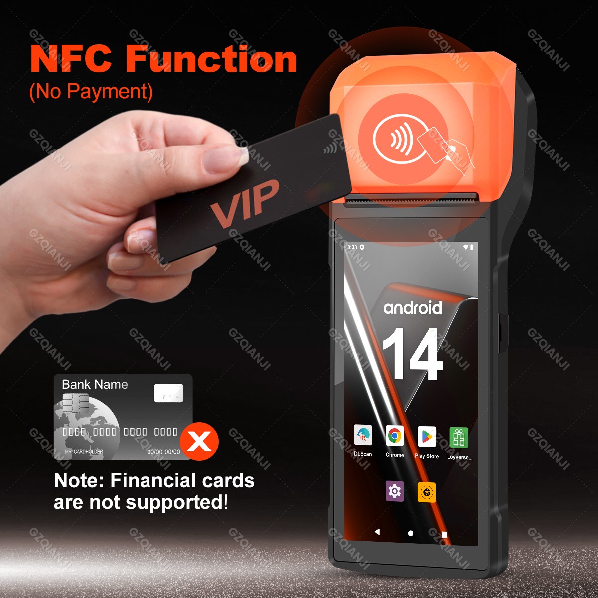 Ręczna drukarka PDA z systemem – Pos Terminal Android recenzja i cena