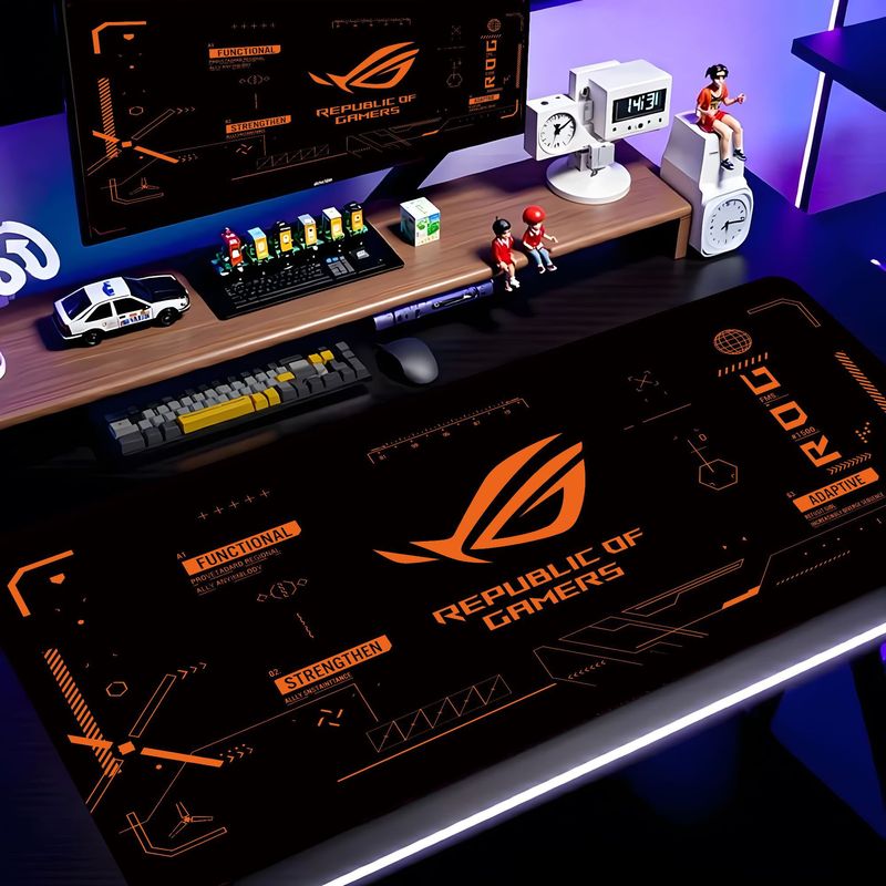 Podkładka pod mysz VIKAMA ROG  – Office Tech Logo recenzja i cena
