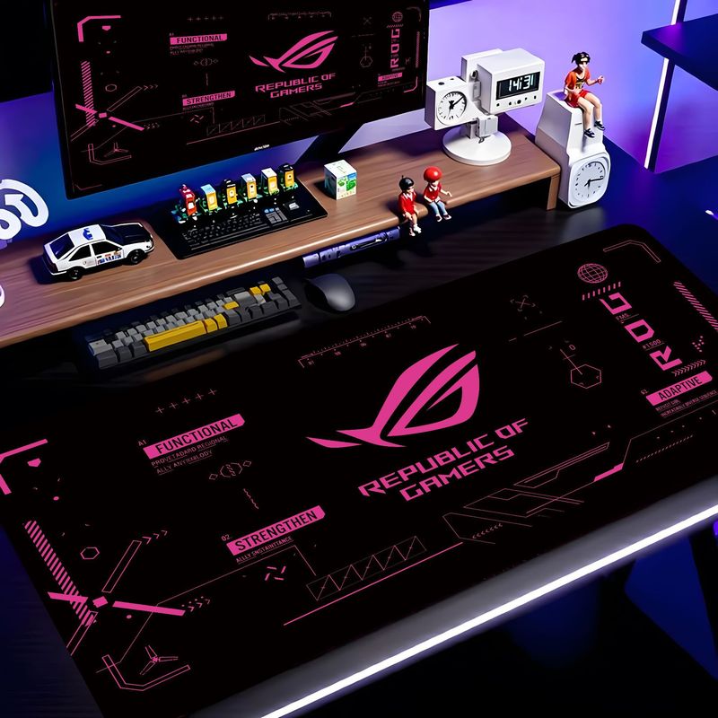 Podkładka pod mysz VIKAMA ROG  – Office Tech Logo recenzja i cena