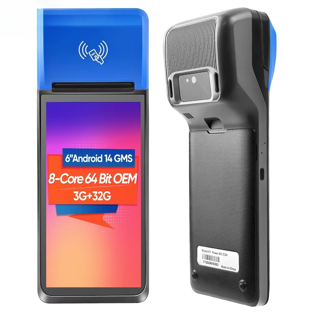 Pos FYJ-F1 6'' 3G+32G 64-bitow – Pos Terminal Android recenzja i cena